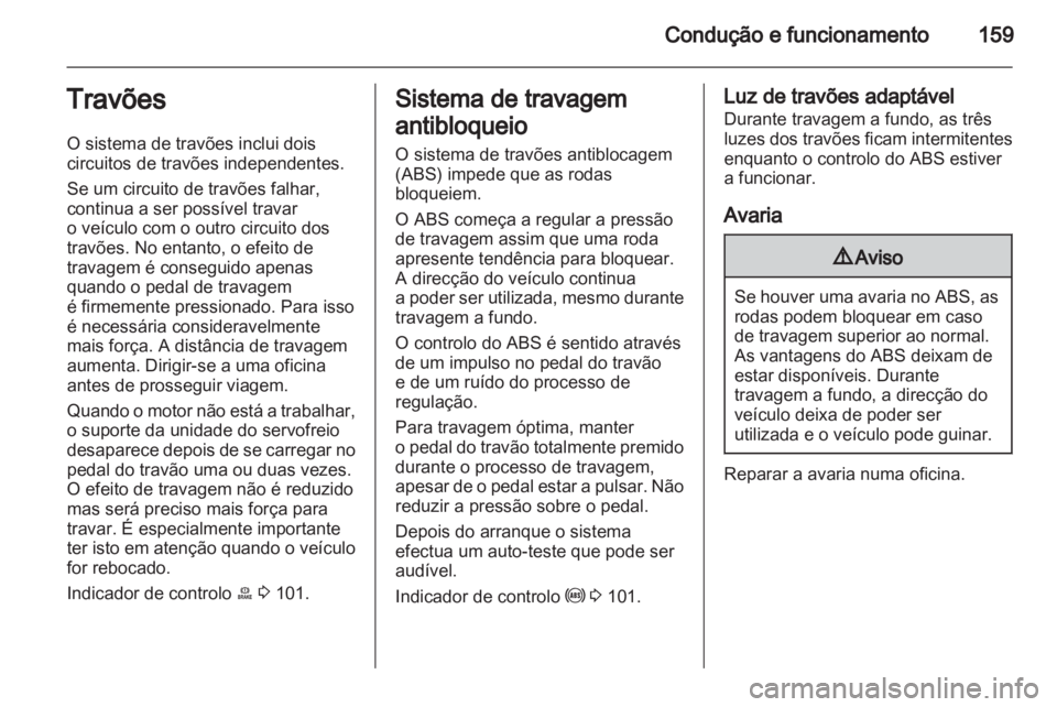 OPEL ASTRA J 2011.5  Manual de Instruções (in Portugues) 