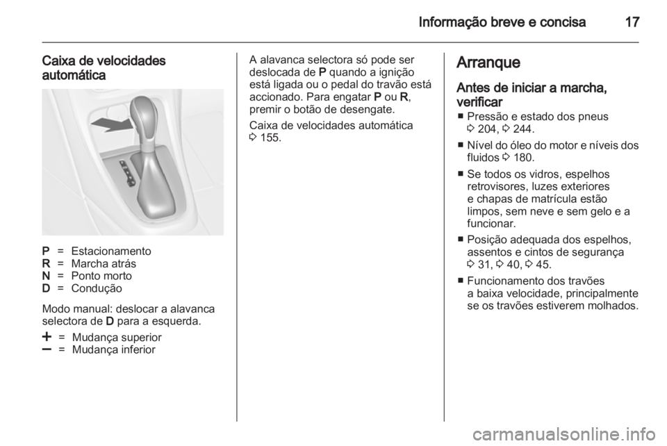 OPEL ASTRA J 2011.5  Manual de Instruções (in Portugues) 