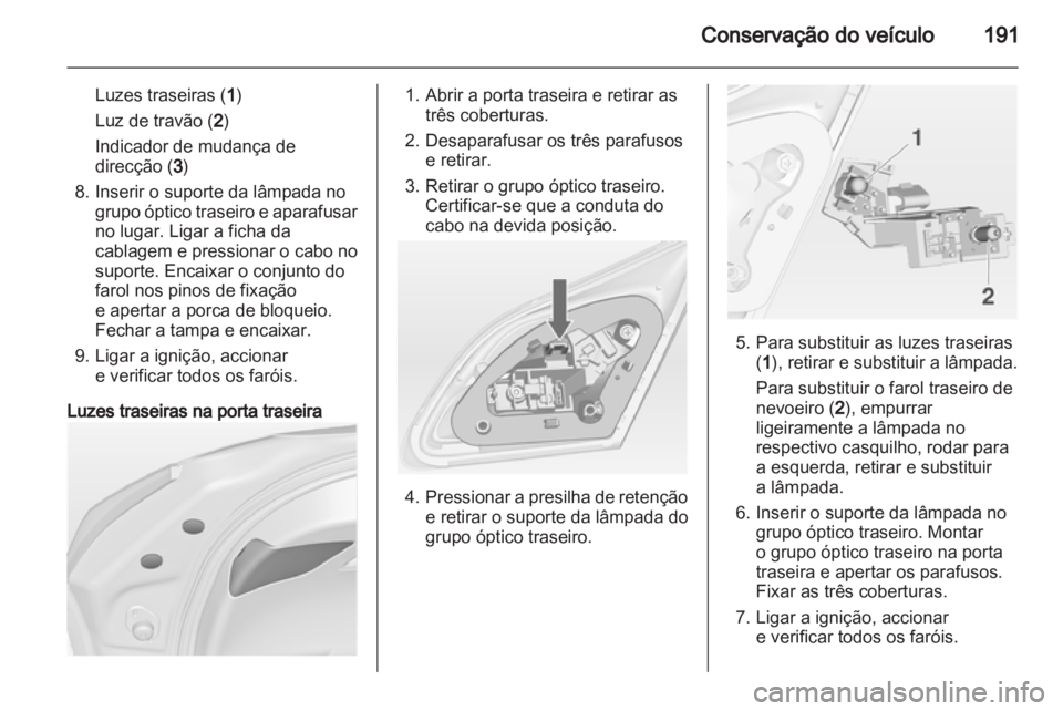 OPEL ASTRA J 2011.5  Manual de Instruções (in Portugues) 