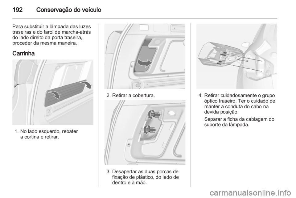 OPEL ASTRA J 2011.5  Manual de Instruções (in Portugues) 