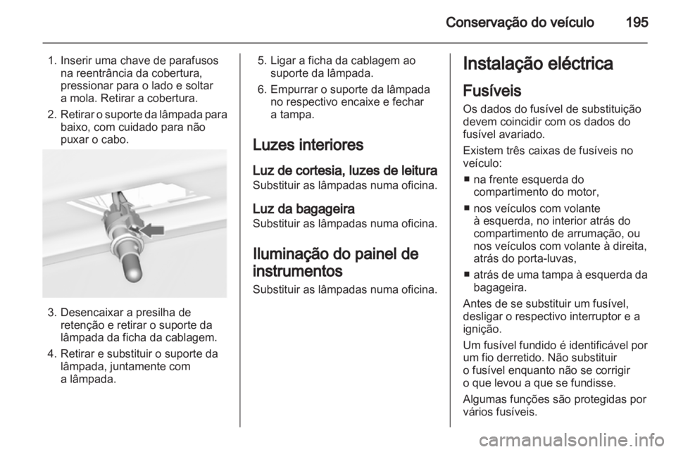 OPEL ASTRA J 2011.5  Manual de Instruções (in Portugues) 