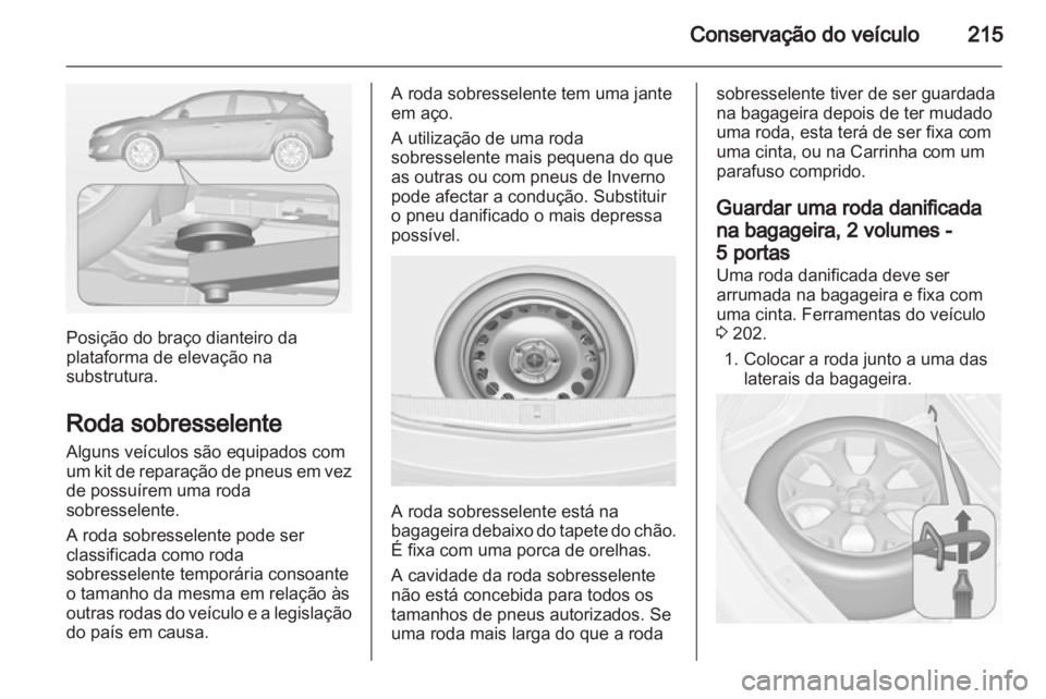 OPEL ASTRA J 2011.5  Manual de Instruções (in Portugues) 