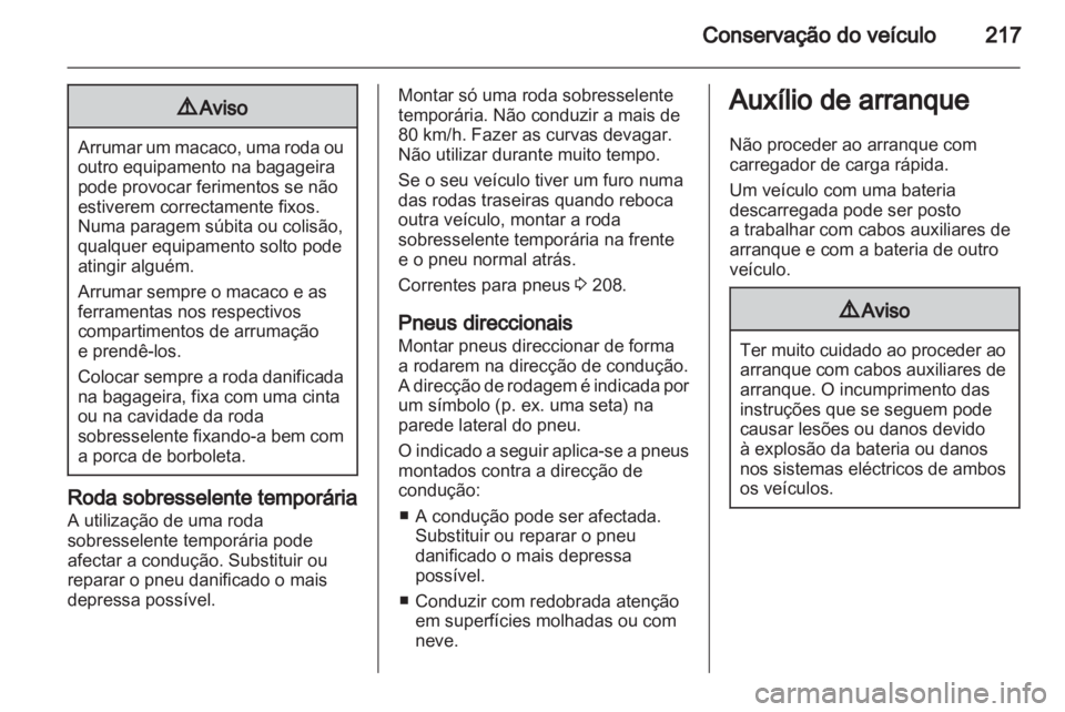 OPEL ASTRA J 2011.5  Manual de Instruções (in Portugues) 