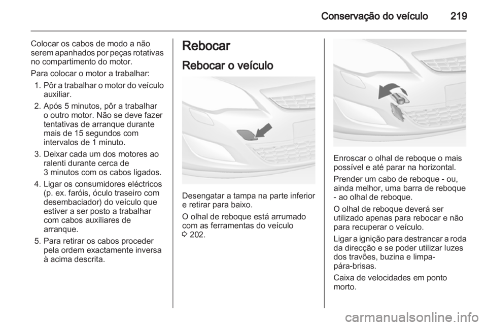 OPEL ASTRA J 2011.5  Manual de Instruções (in Portugues) 