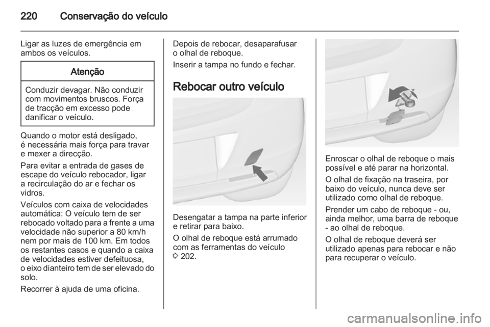OPEL ASTRA J 2011.5  Manual de Instruções (in Portugues) 