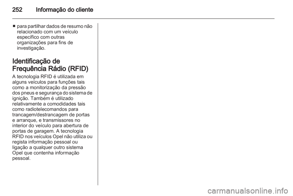 OPEL ASTRA J 2011.5  Manual de Instruções (in Portugues) 
