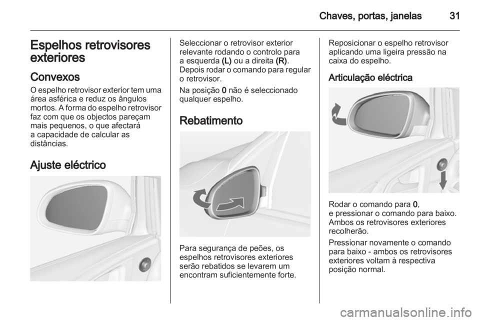 OPEL ASTRA J 2011.5  Manual de Instruções (in Portugues) 