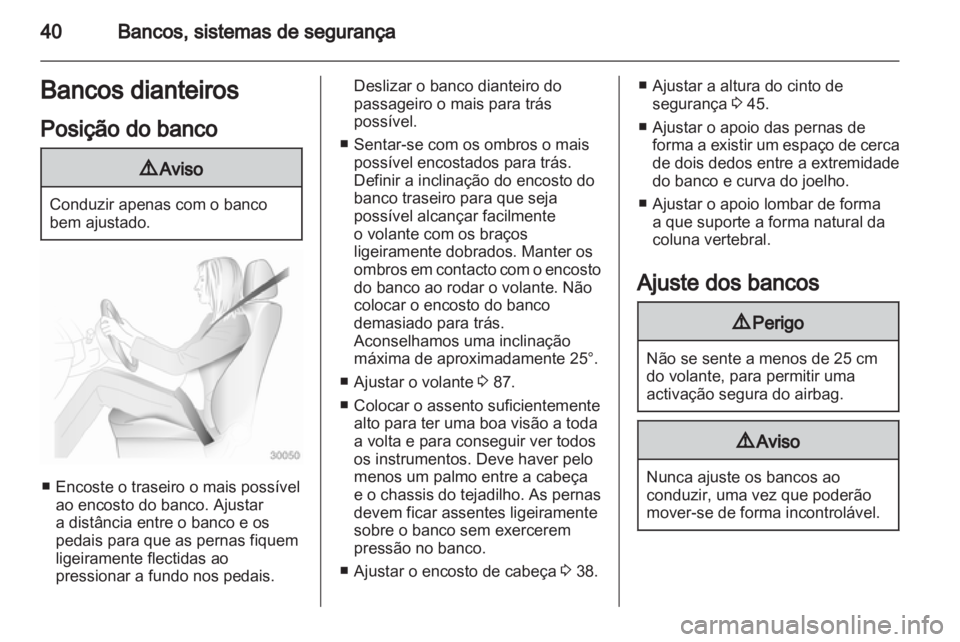 OPEL ASTRA J 2011.5  Manual de Instruções (in Portugues) 