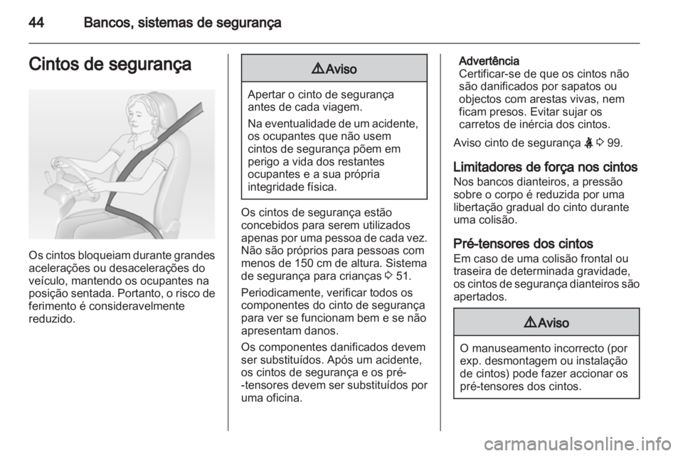 OPEL ASTRA J 2011.5  Manual de Instruções (in Portugues) 