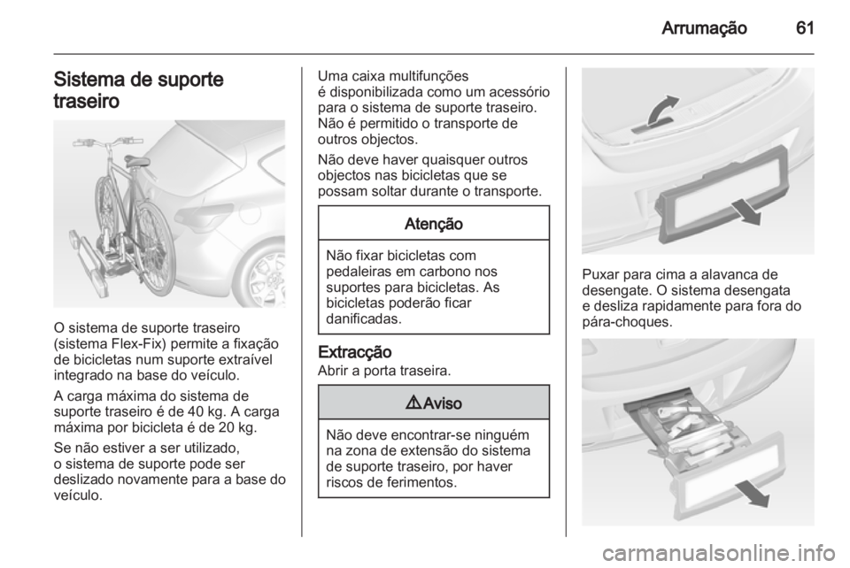 OPEL ASTRA J 2011.5  Manual de Instruções (in Portugues) 