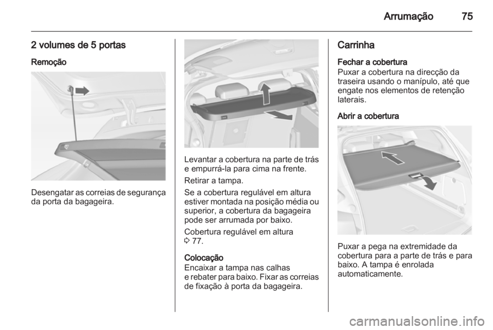 OPEL ASTRA J 2011.5  Manual de Instruções (in Portugues) 
