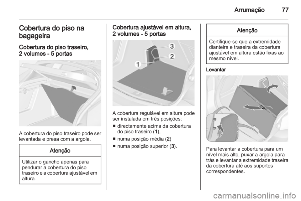 OPEL ASTRA J 2011.5  Manual de Instruções (in Portugues) 
