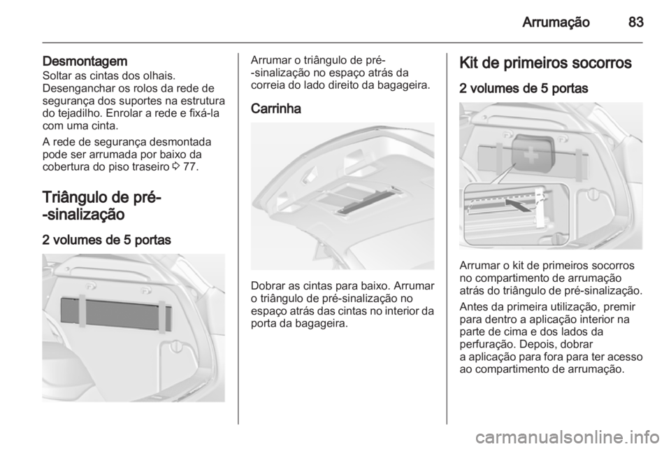 OPEL ASTRA J 2011.5  Manual de Instruções (in Portugues) 