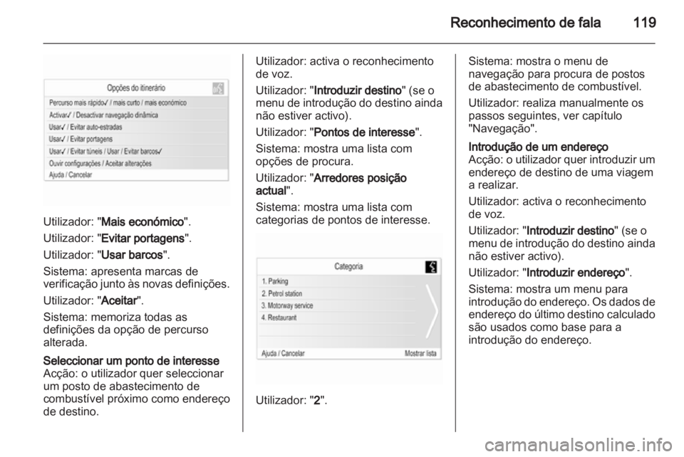 OPEL ASTRA J 2012  Manual de Informação e Lazer (in Portugues) 