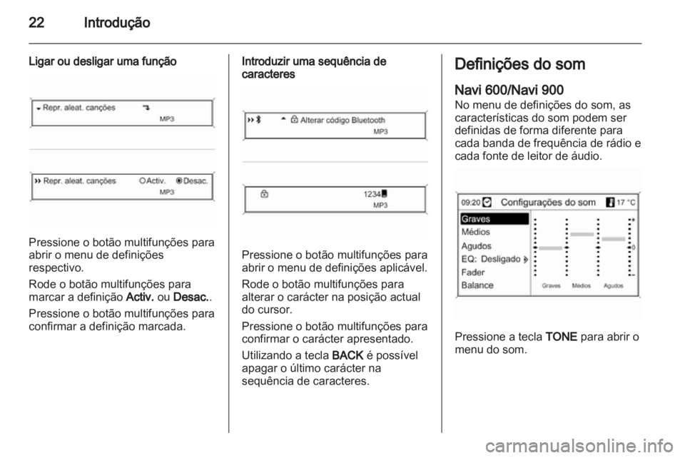 OPEL ASTRA J 2012  Manual de Informação e Lazer (in Portugues) 