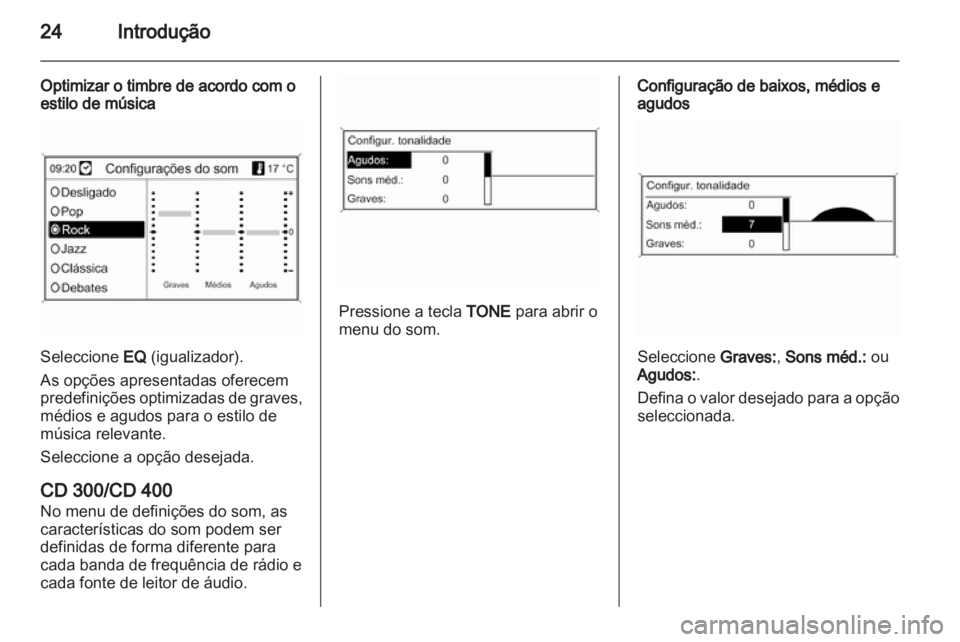 OPEL ASTRA J 2012  Manual de Informação e Lazer (in Portugues) 