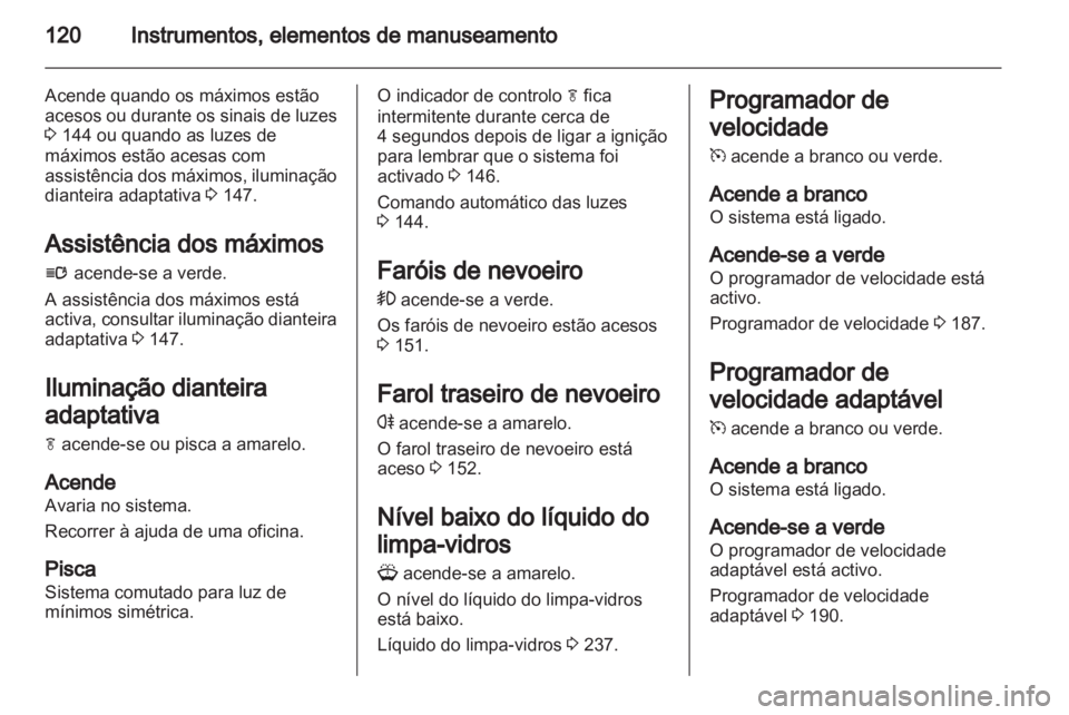OPEL ASTRA J 2013  Manual de Instruções (in Portugues) 