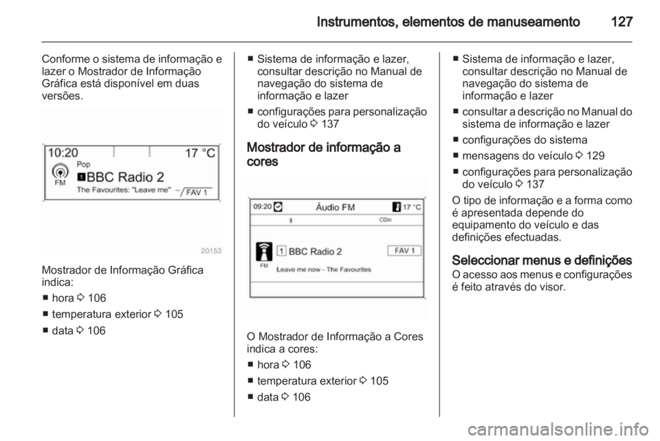 OPEL ASTRA J 2013  Manual de Instruções (in Portugues) 