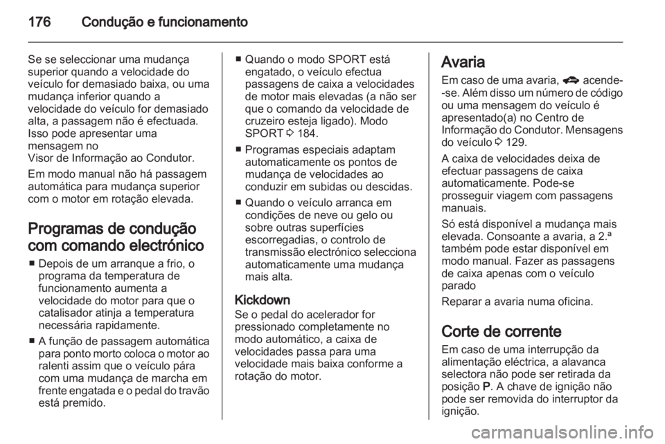 OPEL ASTRA J 2013  Manual de Instruções (in Portugues) 