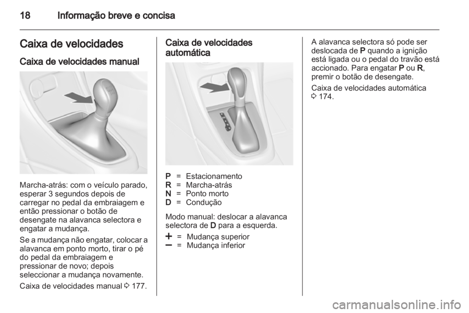 OPEL ASTRA J 2013  Manual de Instruções (in Portugues) 
