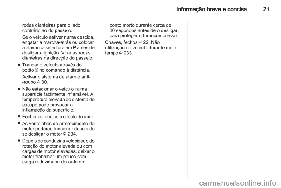 OPEL ASTRA J 2013  Manual de Instruções (in Portugues) 