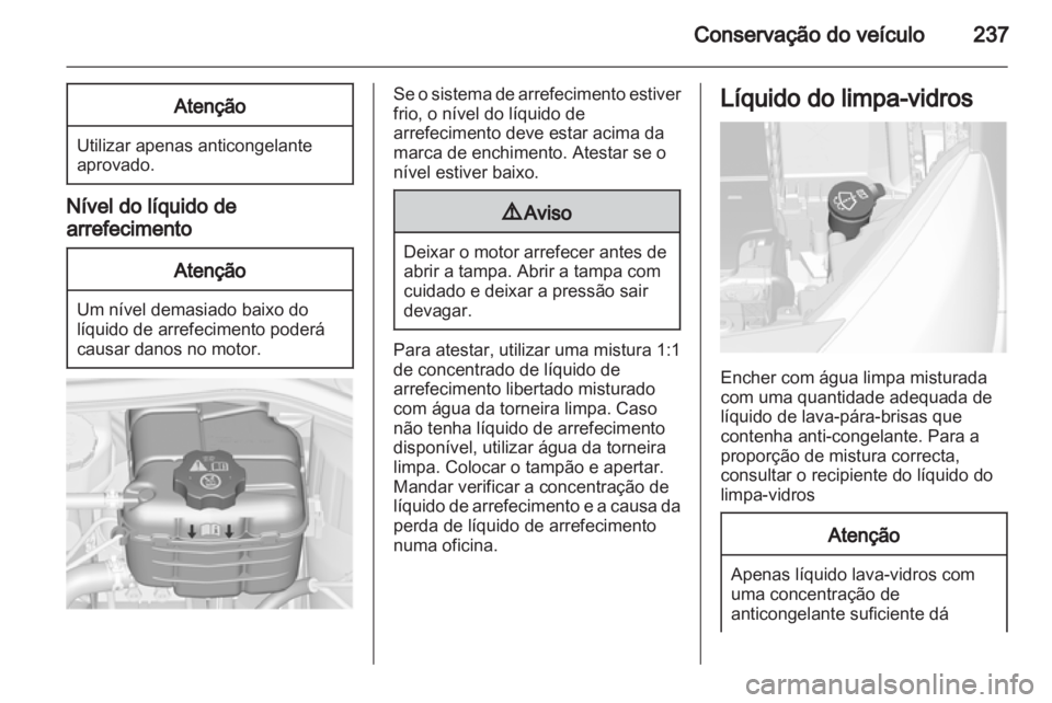 OPEL ASTRA J 2013  Manual de Instruções (in Portugues) 