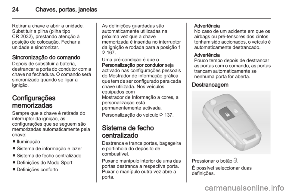 OPEL ASTRA J 2013  Manual de Instruções (in Portugues) 