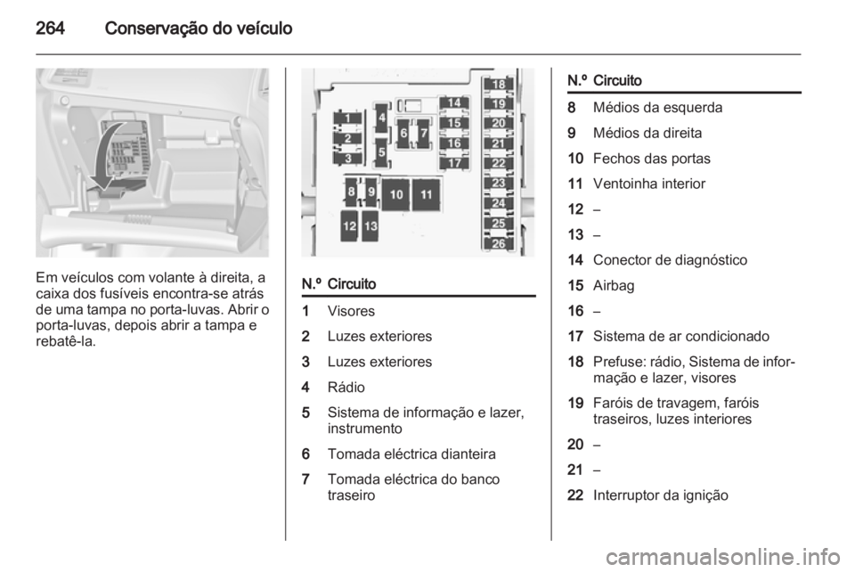 OPEL ASTRA J 2013  Manual de Instruções (in Portugues) 