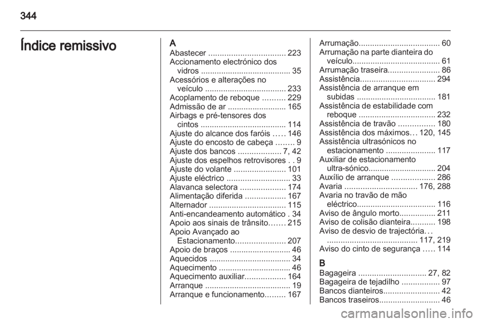 OPEL ASTRA J 2013  Manual de Instruções (in Portugues) 