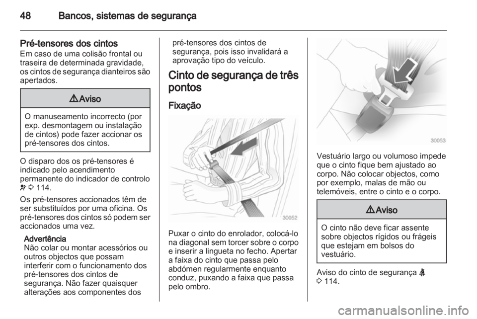 OPEL ASTRA J 2013  Manual de Instruções (in Portugues) 