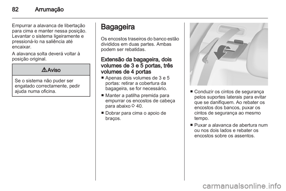 OPEL ASTRA J 2013  Manual de Instruções (in Portugues) 
