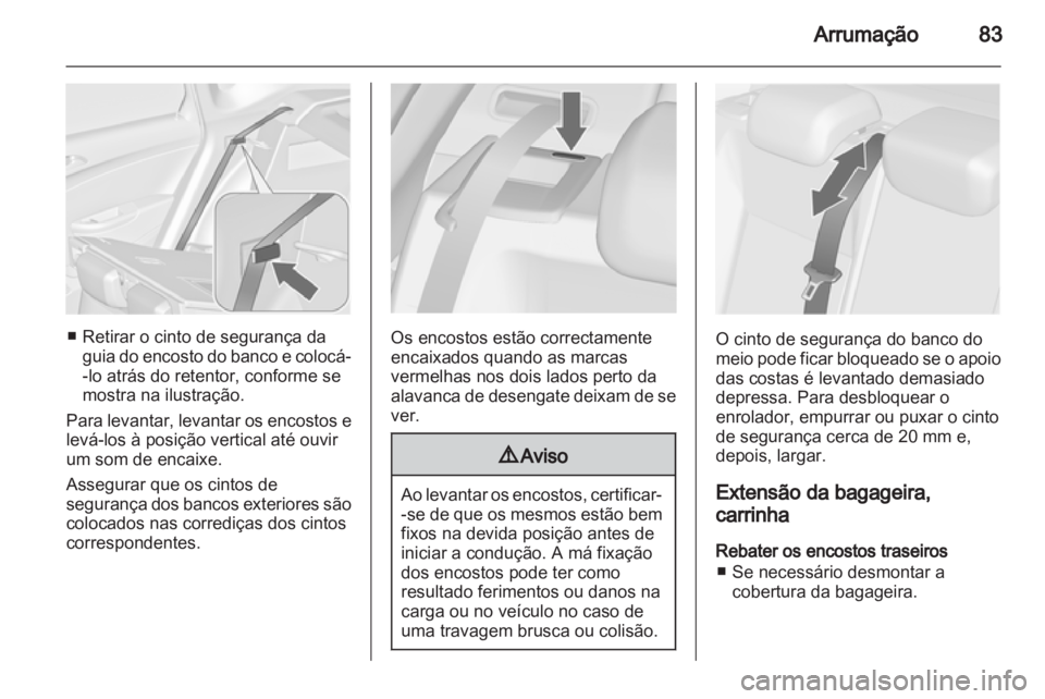 OPEL ASTRA J 2013  Manual de Instruções (in Portugues) 