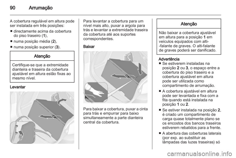 OPEL ASTRA J 2013  Manual de Instruções (in Portugues) 