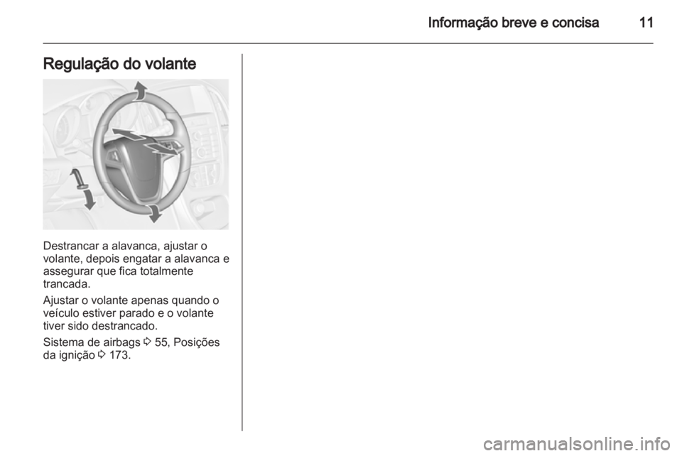 OPEL ASTRA J 2013.5  Manual de Instruções (in Portugues) 