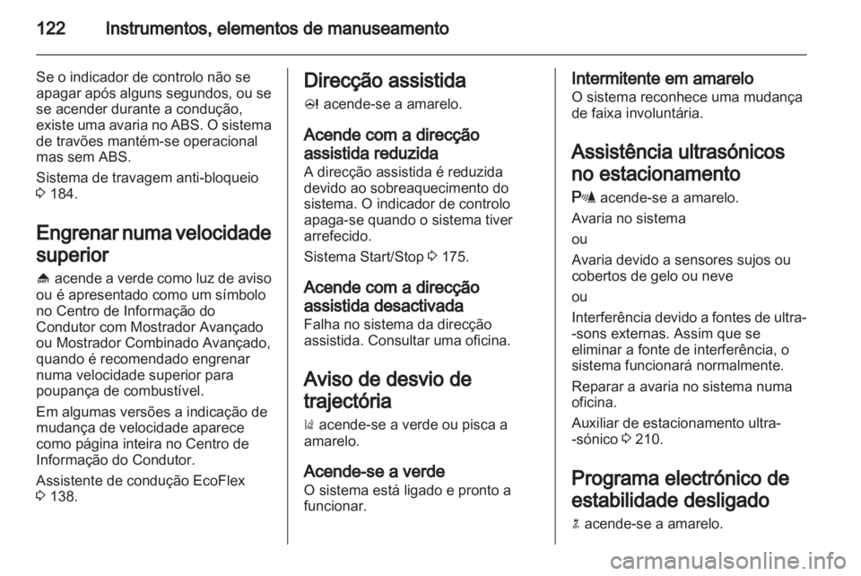 OPEL ASTRA J 2013.5  Manual de Instruções (in Portugues) 