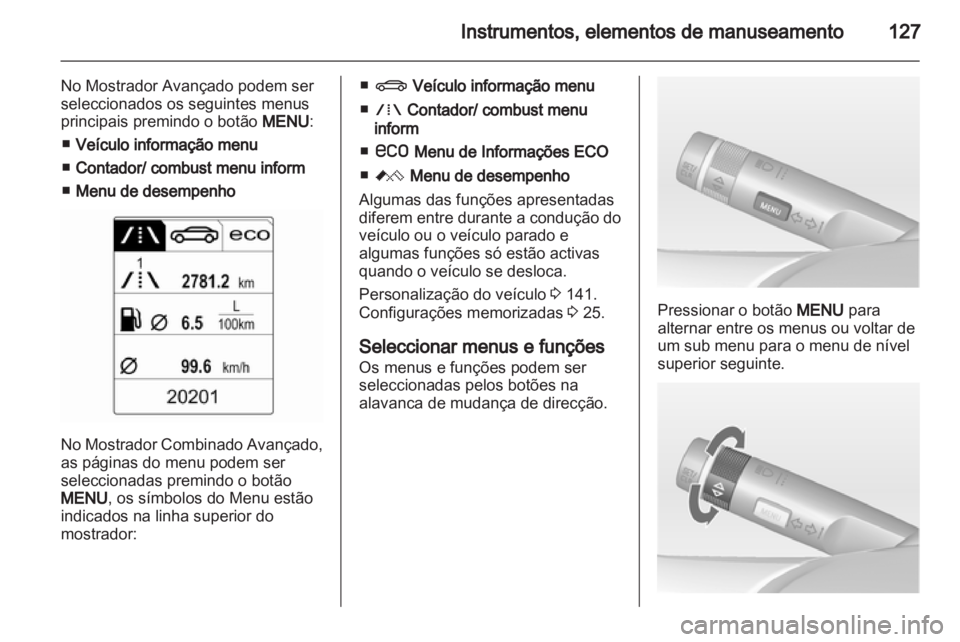 OPEL ASTRA J 2013.5  Manual de Instruções (in Portugues) 