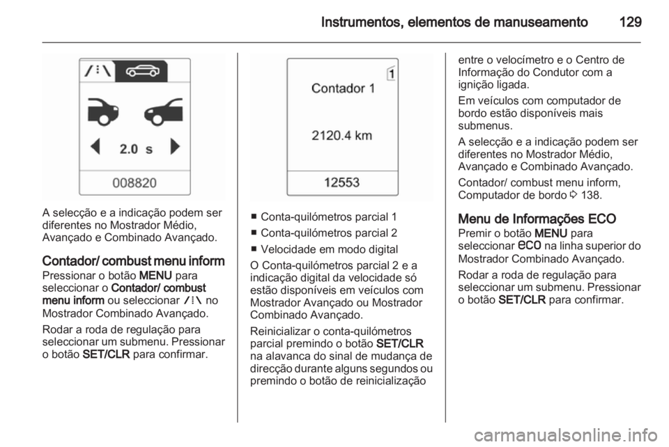 OPEL ASTRA J 2013.5  Manual de Instruções (in Portugues) 