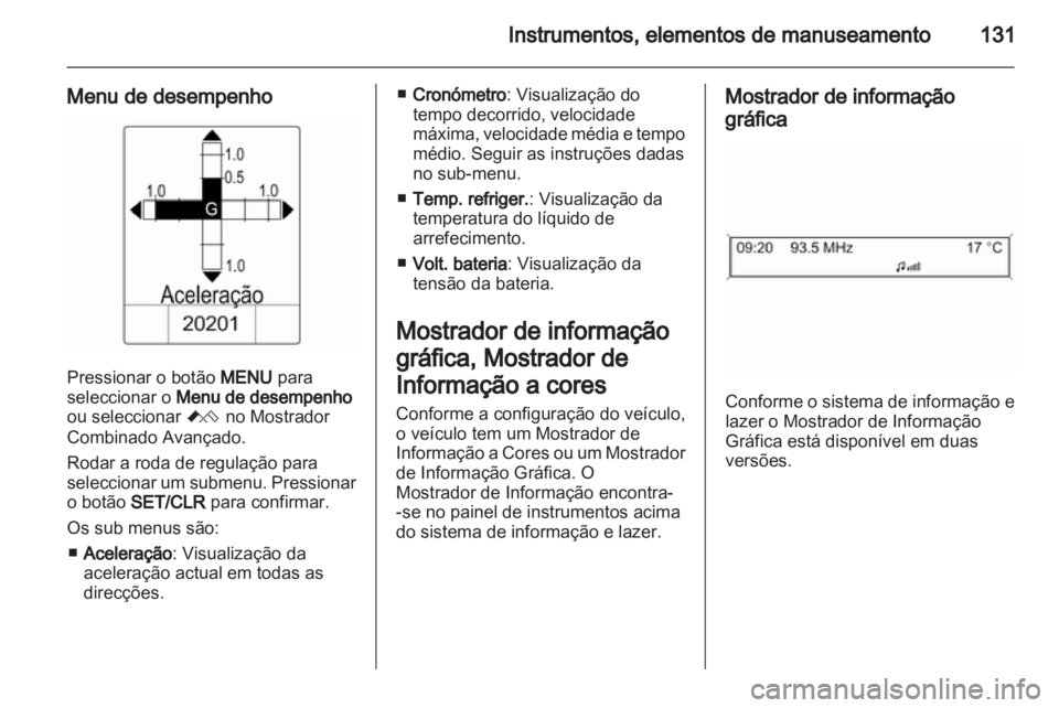 OPEL ASTRA J 2013.5  Manual de Instruções (in Portugues) 