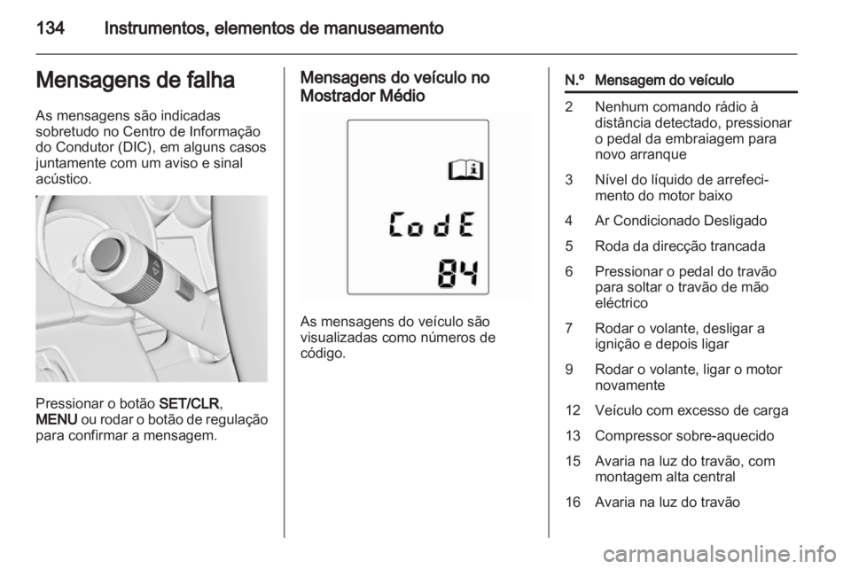 OPEL ASTRA J 2013.5  Manual de Instruções (in Portugues) 