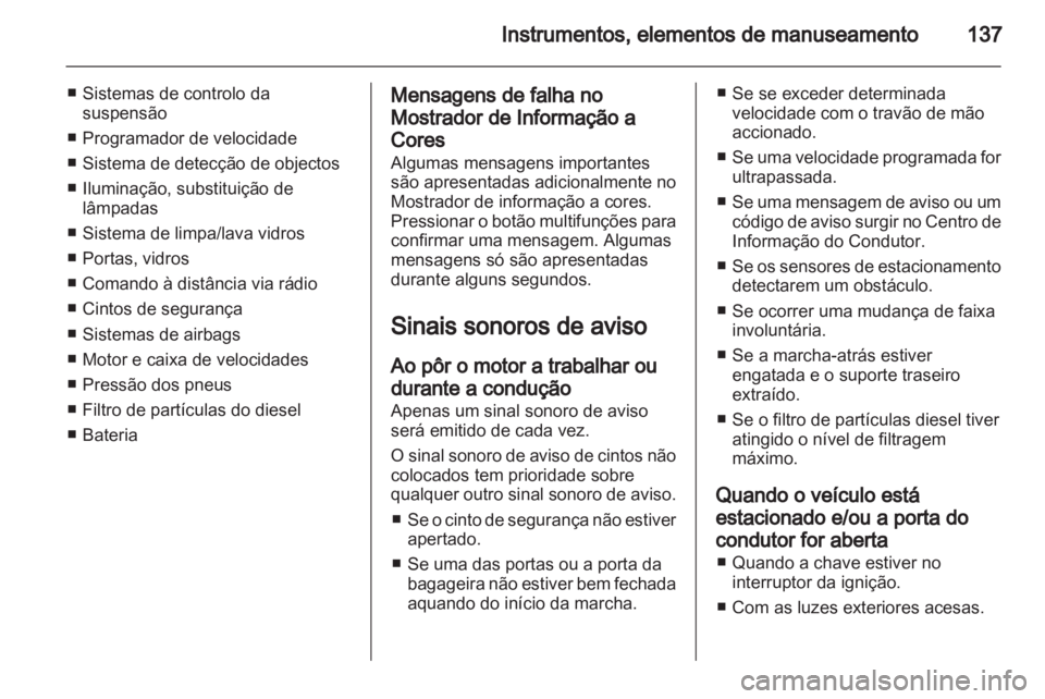 OPEL ASTRA J 2013.5  Manual de Instruções (in Portugues) 