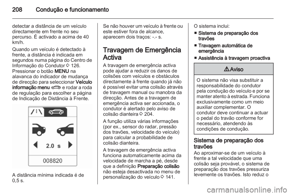 OPEL ASTRA J 2013.5  Manual de Instruções (in Portugues) 