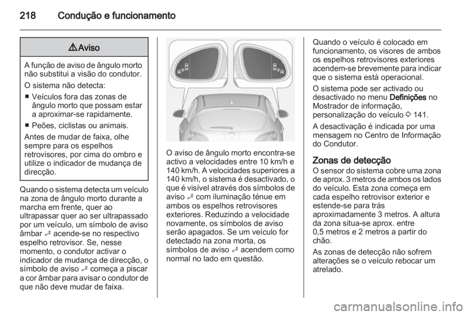 OPEL ASTRA J 2013.5  Manual de Instruções (in Portugues) 