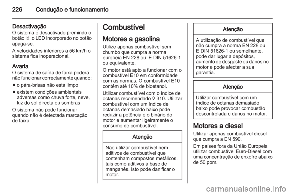 OPEL ASTRA J 2013.5  Manual de Instruções (in Portugues) 