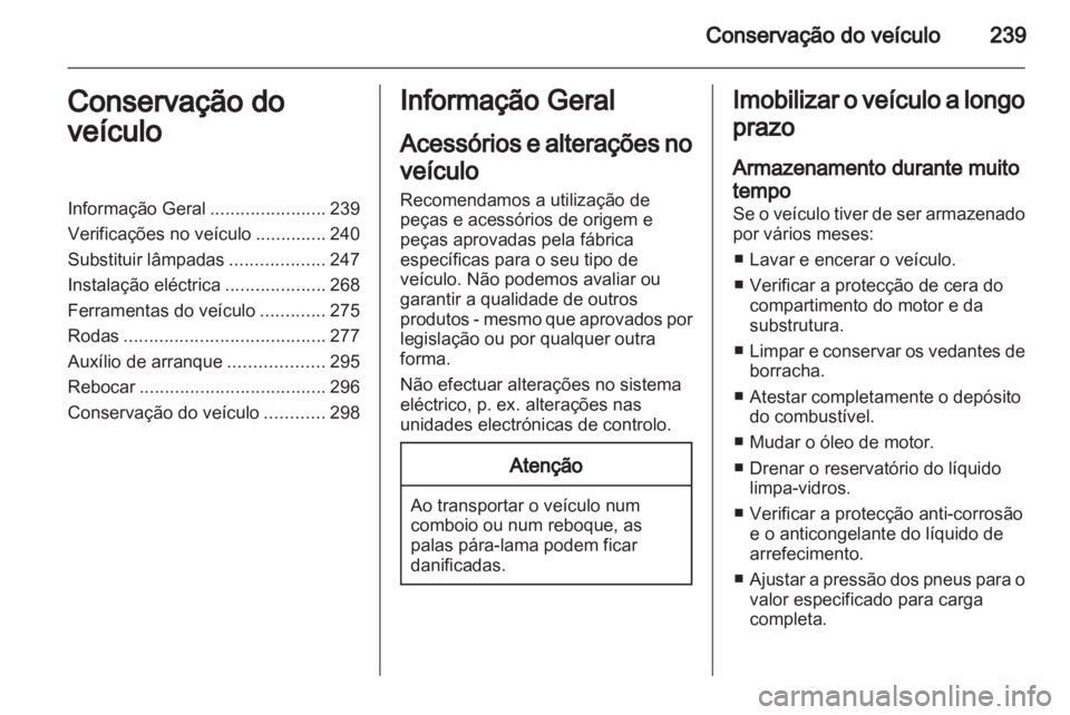 OPEL ASTRA J 2013.5  Manual de Instruções (in Portugues) 