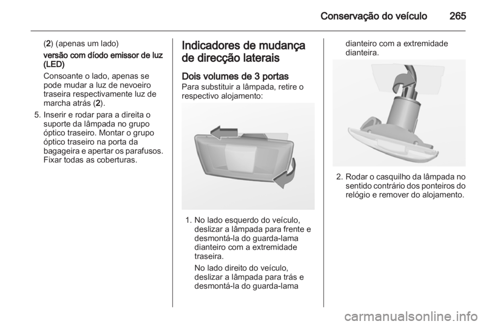 OPEL ASTRA J 2013.5  Manual de Instruções (in Portugues) 