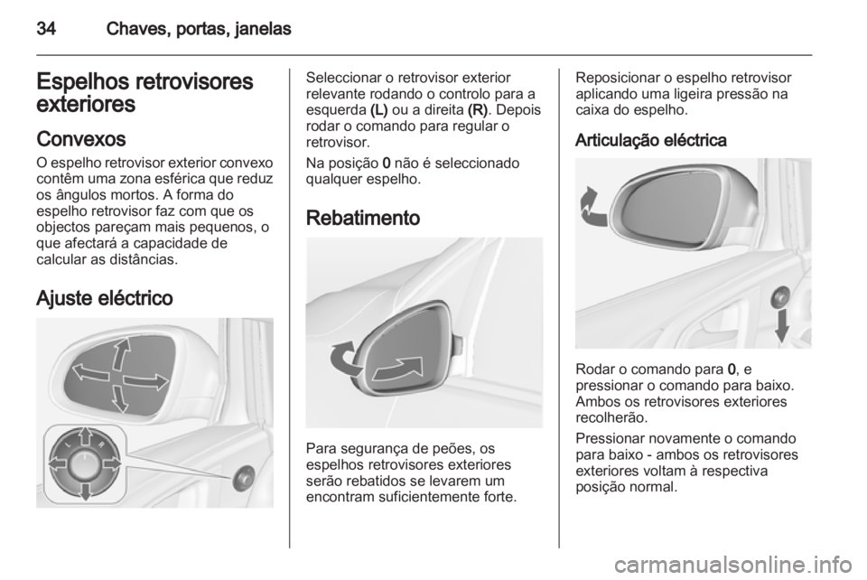 OPEL ASTRA J 2013.5  Manual de Instruções (in Portugues) 