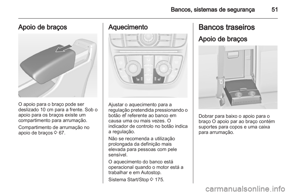 OPEL ASTRA J 2013.5  Manual de Instruções (in Portugues) 