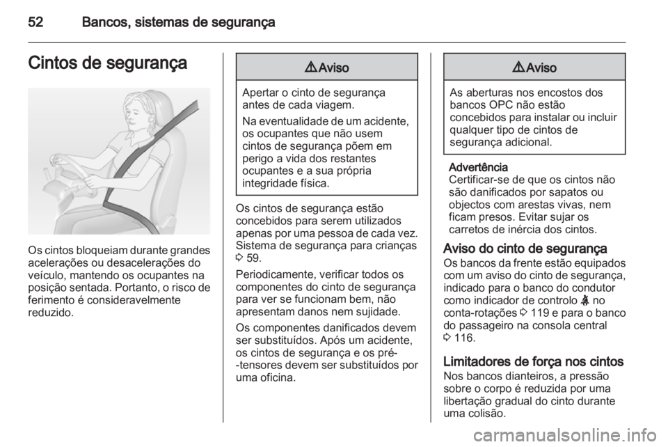 OPEL ASTRA J 2013.5  Manual de Instruções (in Portugues) 