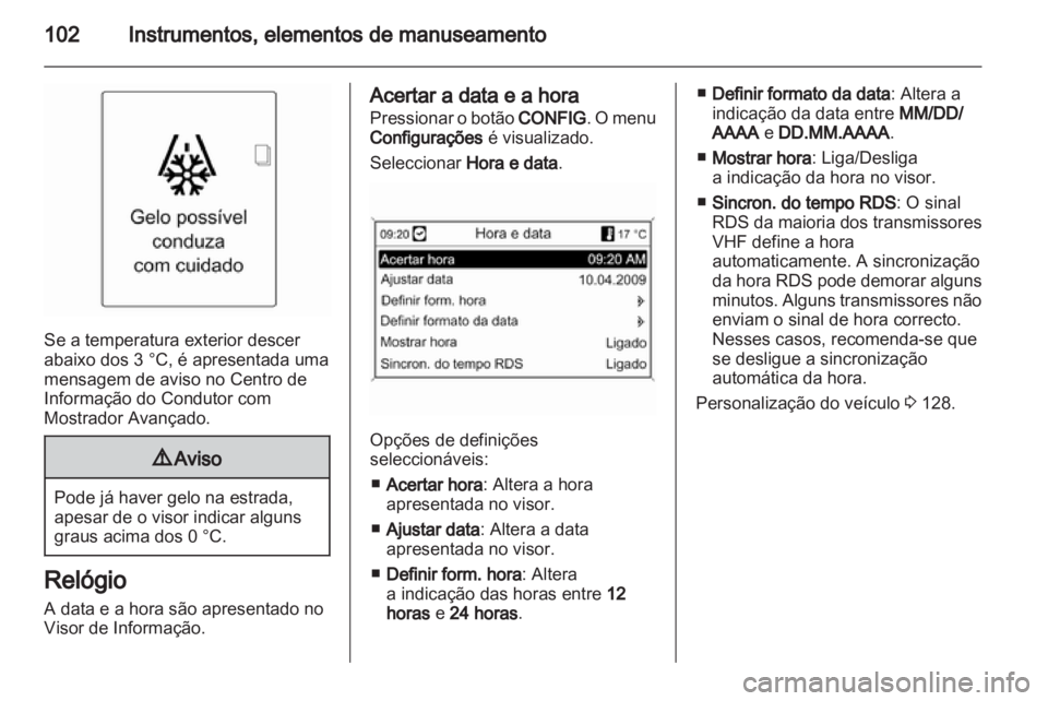 OPEL ASTRA J HB5 & ST 2012  Manual de Instruções (in Portugues) 