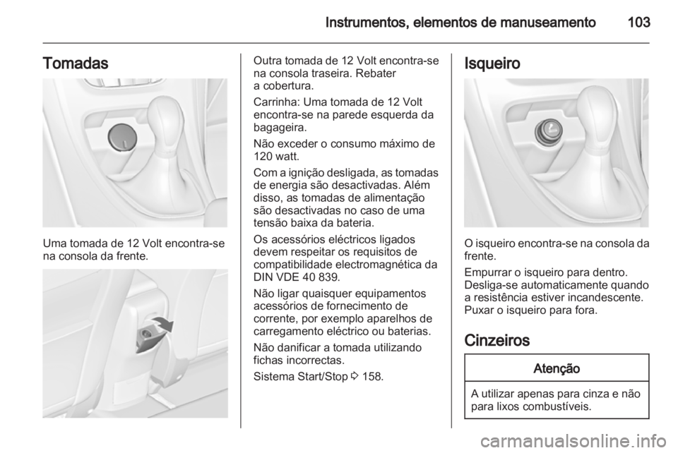 OPEL ASTRA J HB5 & ST 2012  Manual de Instruções (in Portugues) 